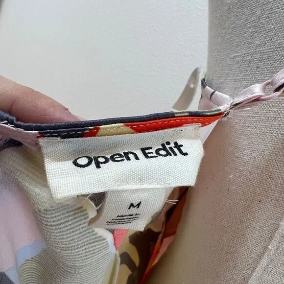 Open Edit Pink Cross Strap Dress - M - Silky Feel - Picture 7 of 16